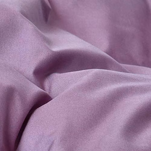 Homescapes Purple Egyptian Cotton Housewife Pillowcase, W: 48 cm, H: 48 cm – 2