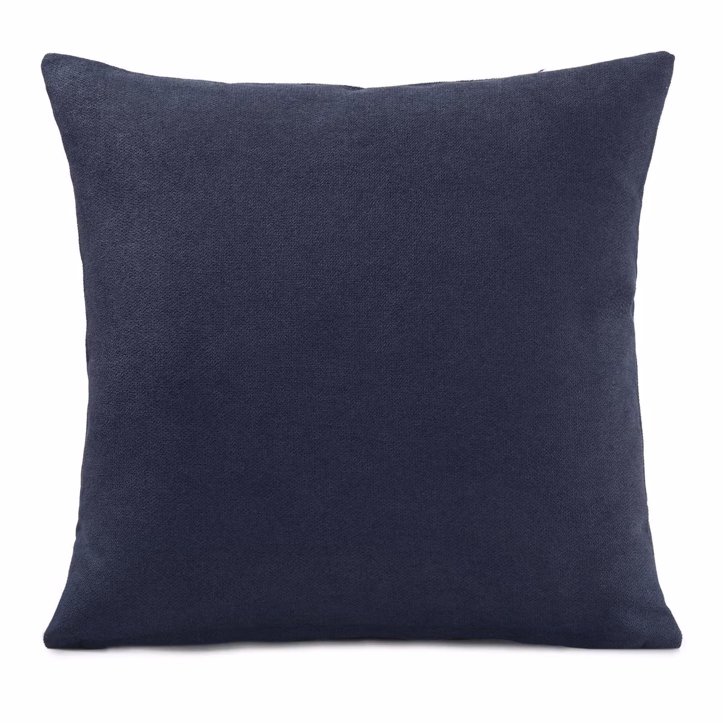Luxury Living Blue Velvet Chenille Square Cushion, W/D/H: 55 x 55 x 55 cm – 2