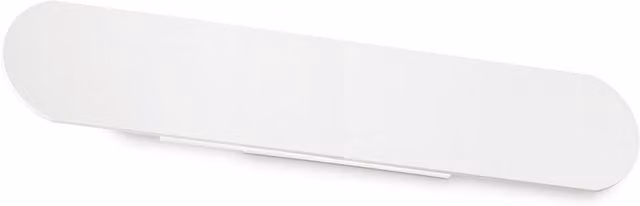 Ideal Lux Echo Wide Flush Integrated LED Wall Lamp, White, 60cm, 3000K Warm White