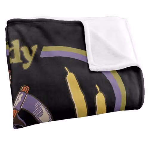 Steven Rhodes Everybody Croaks Super Soft Silky Touch Fleece Throw Blanket, Multicolour, W/D/H: 152 x 127 cm – 7