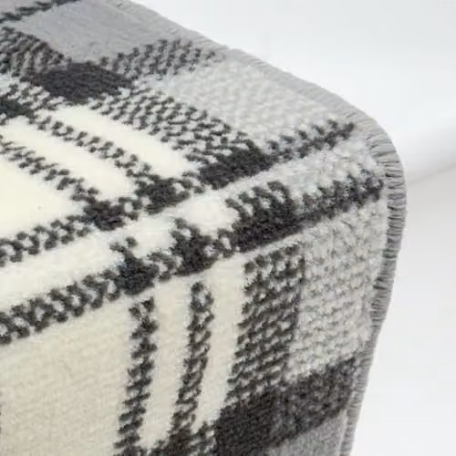 runrug Tartan Stair Runner in Grey – 6