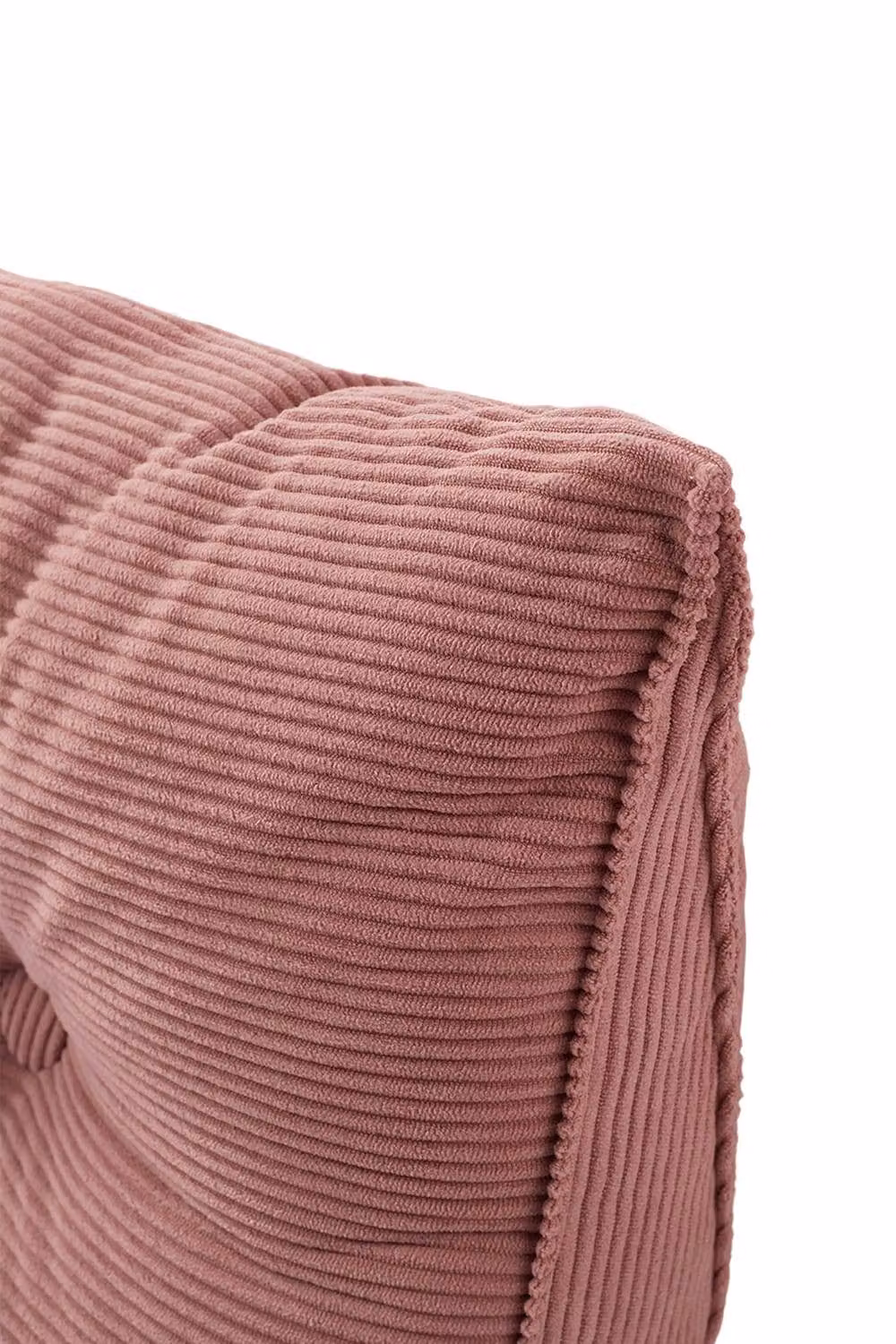 Garden Sanctuary Pink Corduroy Wedge Headboard Pillow with Removable Cover – 6