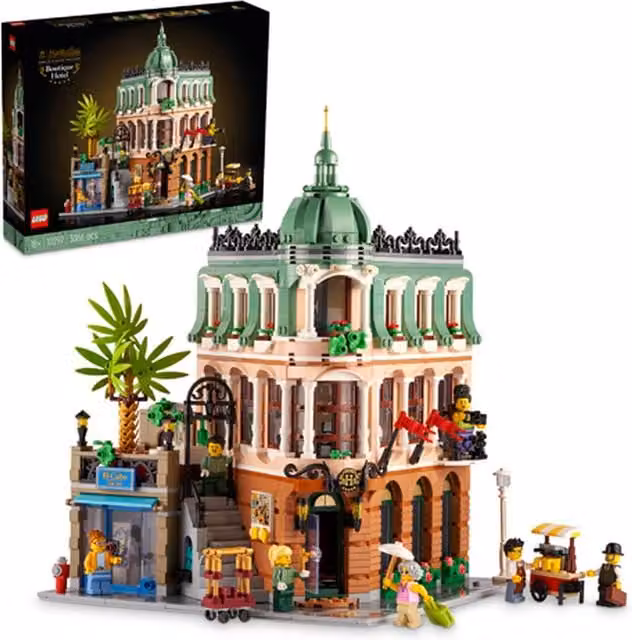 Lego Icons Boutique Hotel Multicolour Creative Building Set