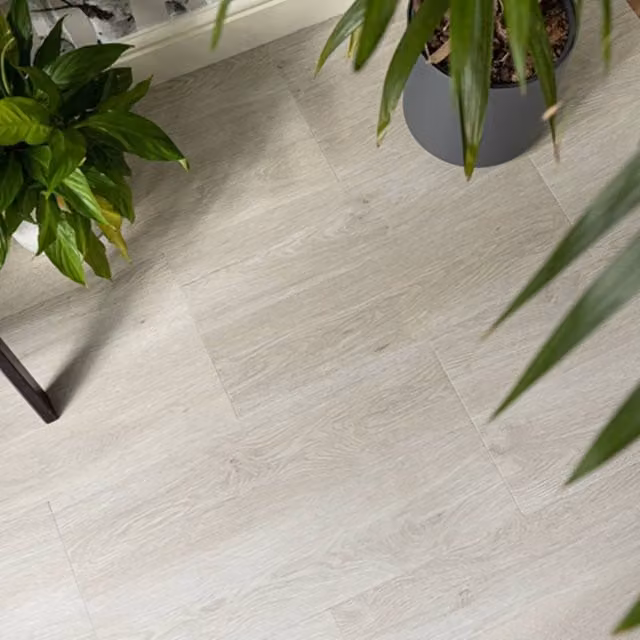 D-C-Fix Nordic Oak Self Adhesive Wood Look Vinyl Floor Tiles, Grey, Pack of 6 (1.12sqm), W: 30.5 cm, H: 61 cm