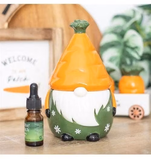 KDMD Carrot Patch Gonk Ceramic Tealight Oil Burner in Multicolour – 1