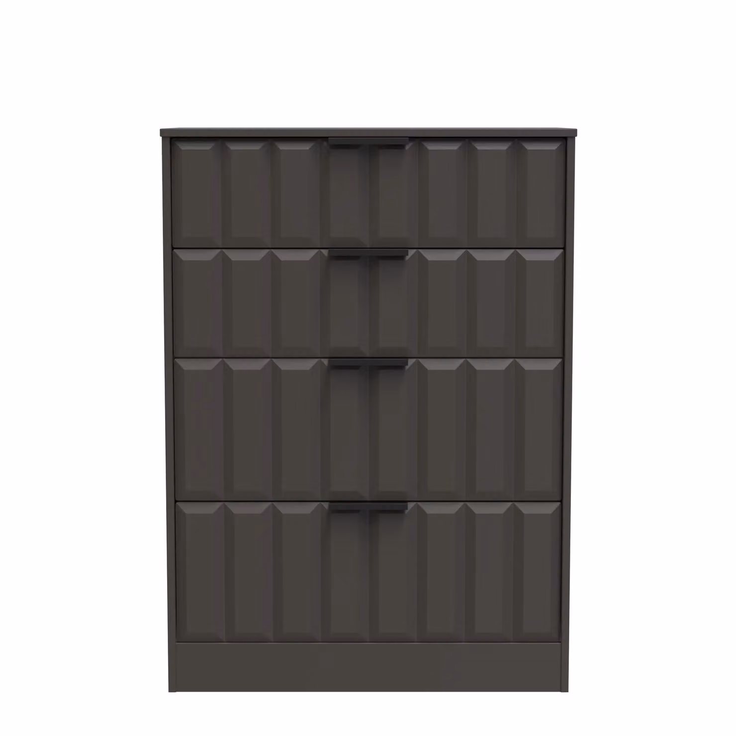 Ready Assembled 2 U Seattle 4 Drawer Deep Chest in Dark Grey – 2