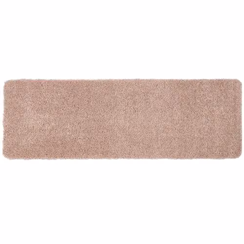 My Mat Pink Non-Slip Washable Shaggy Pile Runner, W: 67 cm, L: 200 cm – 1