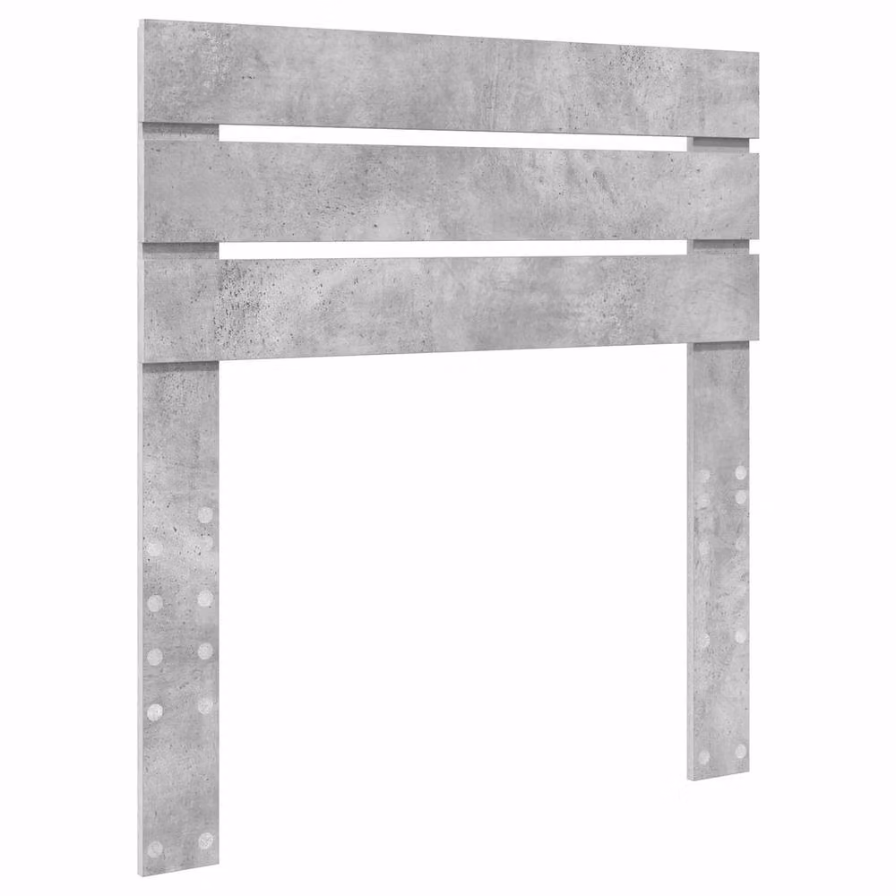 Berkfield Home Modern Bed Frame in Grey Solid Pine Wood, W/D/H: 90 x 190 cm – 2