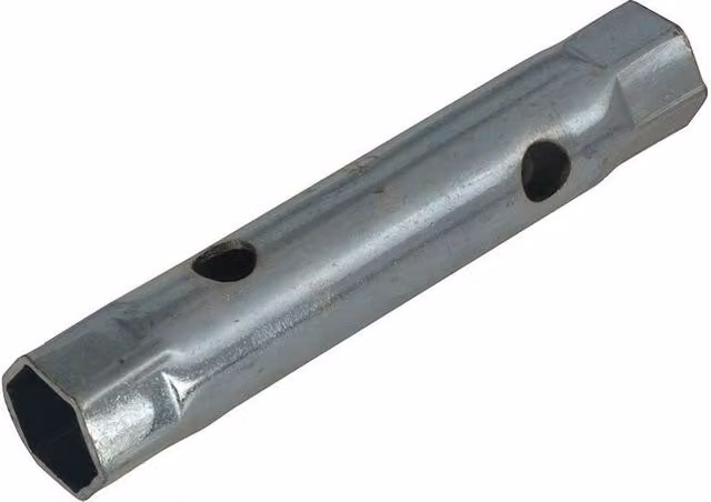 Melco TW7 Whitworth Box Spanner, Silver Steel, 1/4 x 5/16 inch