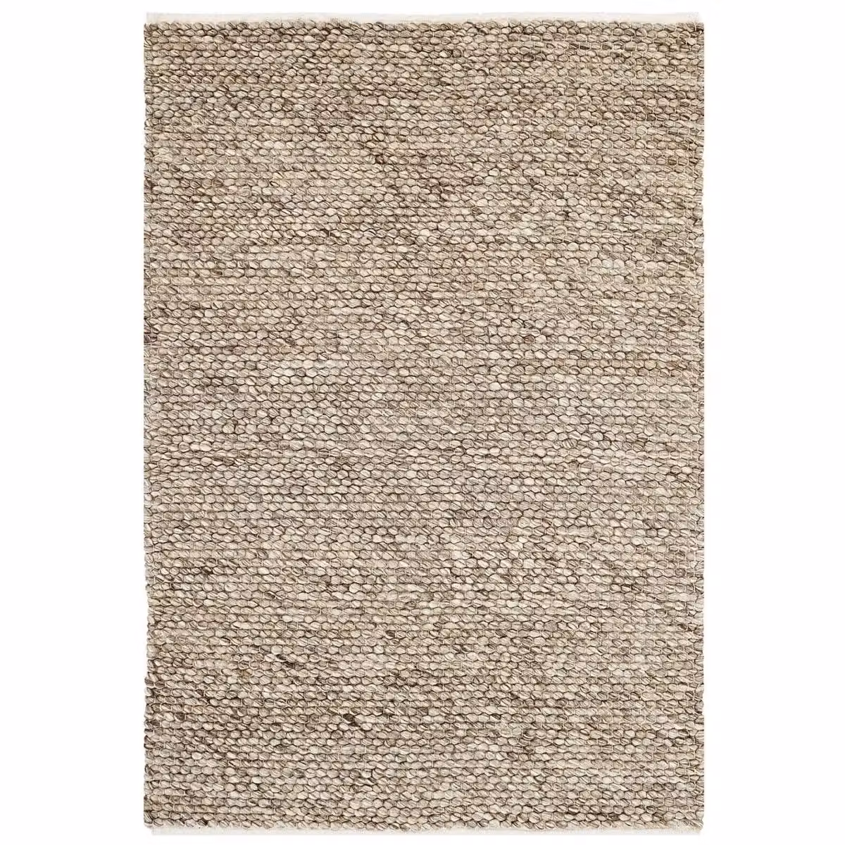 The Rug Shop UK Beige Handmade Plain Wool Area Rug W: 160 cm, D: 230 cm – 3