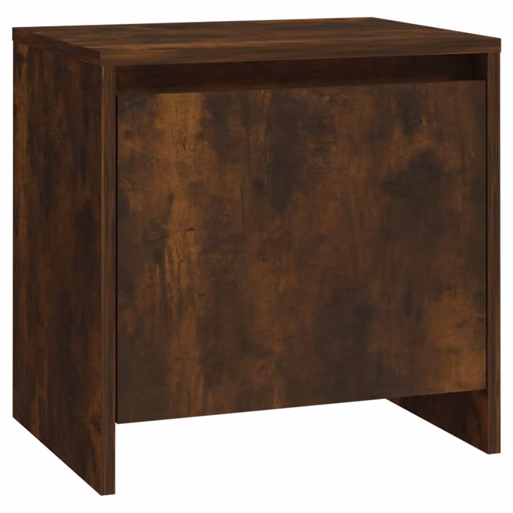 Berkfield Home Elegant Bedside Cabinets, 2 Piece Set in Smoked Oak Brown, W: 45 cm, D: 34 cm, H: 44.5 cm – 5