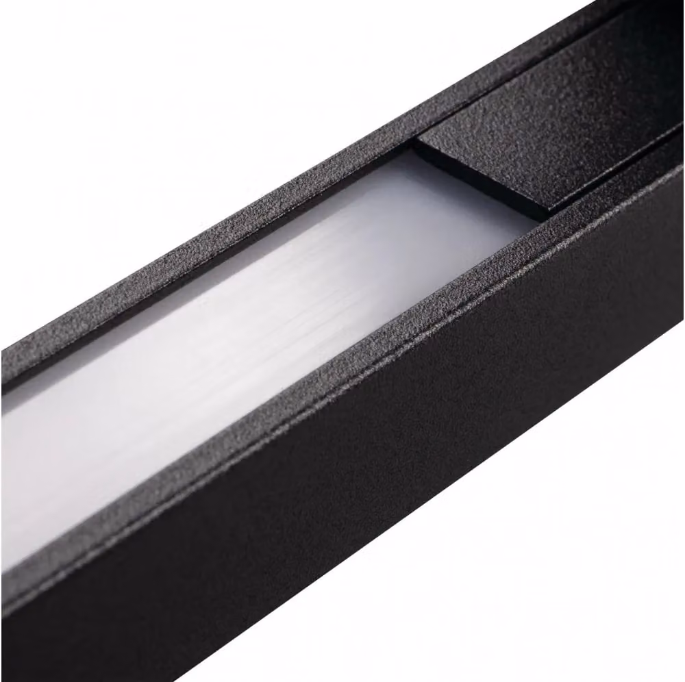 Kanlux Yalte IP54 11W LED Linear Wall Light, Black, 120 cm – 3