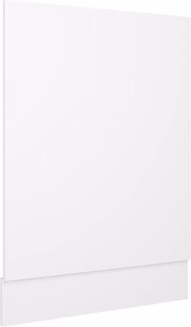 Berkfield Home Dishwasher Panel in White, W/D/H: 45 x 3 x 67 cm