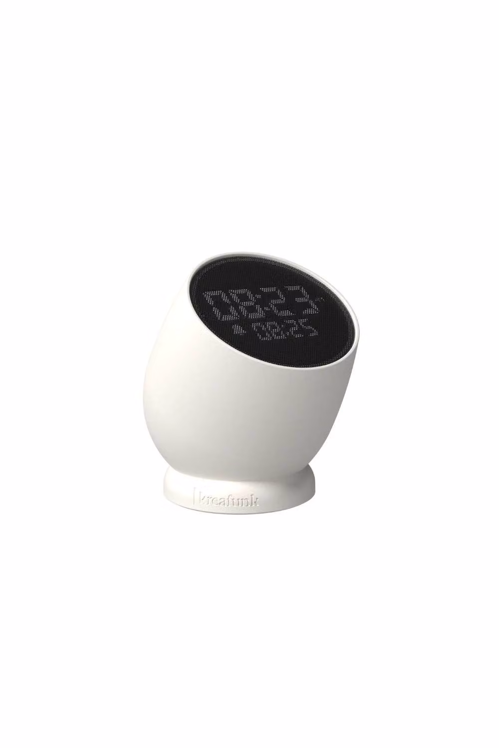 Kreafunk Bell Wireless Flip To Snooze Alarm Clock, White – 2