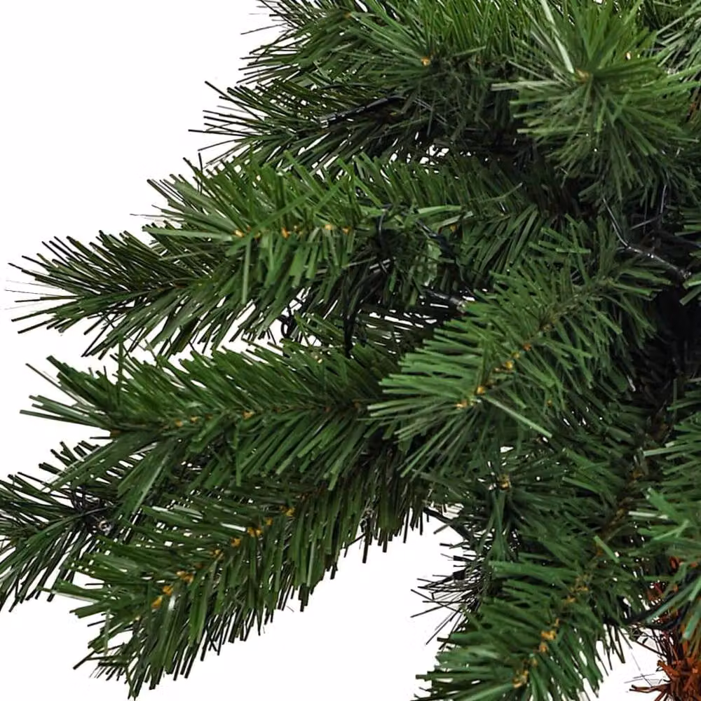Berkfield Home Green Tabletop Christmas Tree with LEDs, Height: 120 cm – 2