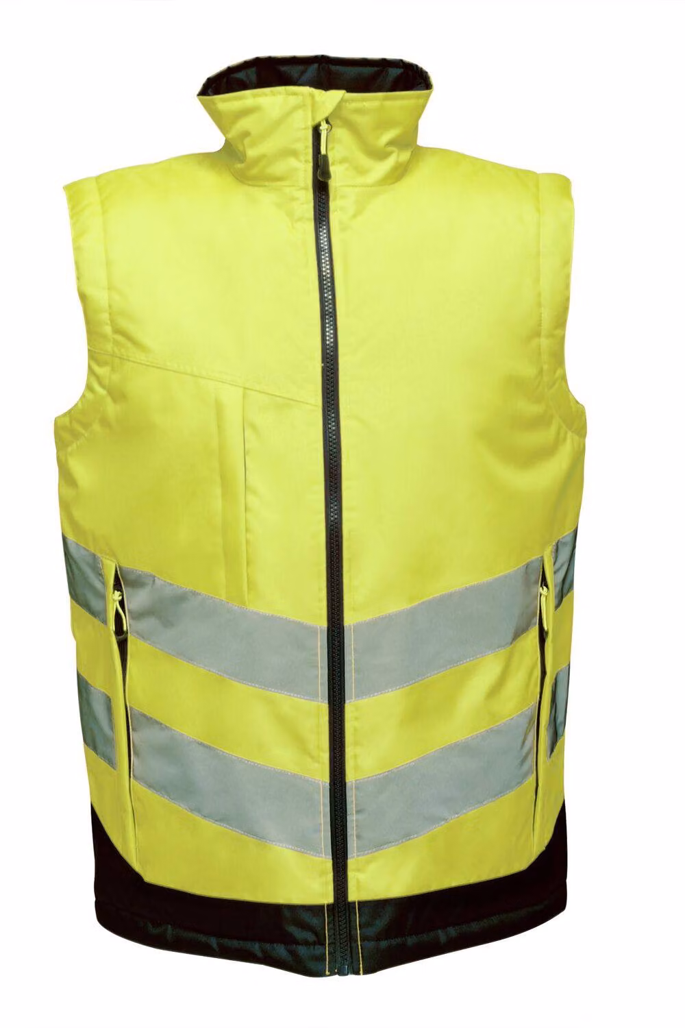 Regatta Men's Hi-Vis Pro Insulated Reflective Vest in Yellow, Size: Large