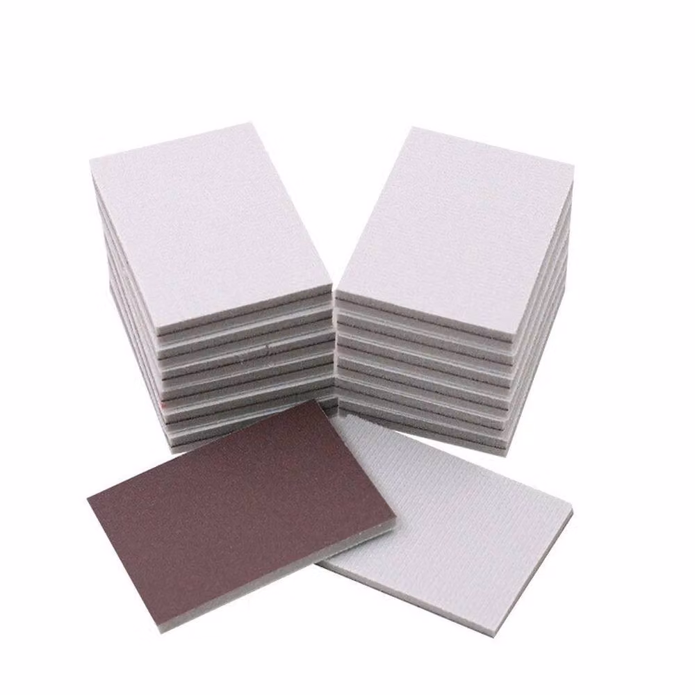 FLAVORA Grey Sanding Foam Sponge Sand Pad for Wood and Metal, W: 520 mm – 2