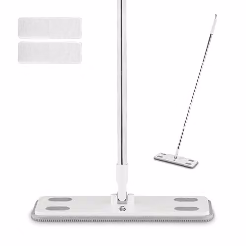 Swan Elevate Electrostatic Mop Floor Cleaner Starter Kit, White