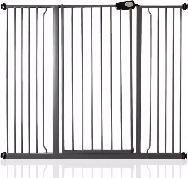Bettacare Extendable Child and Pet Gate in Grey for Doors and Stairs