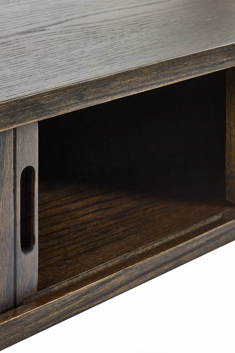 Julian Bowen Arya Mid-Century Brown Wood Console Table – 4