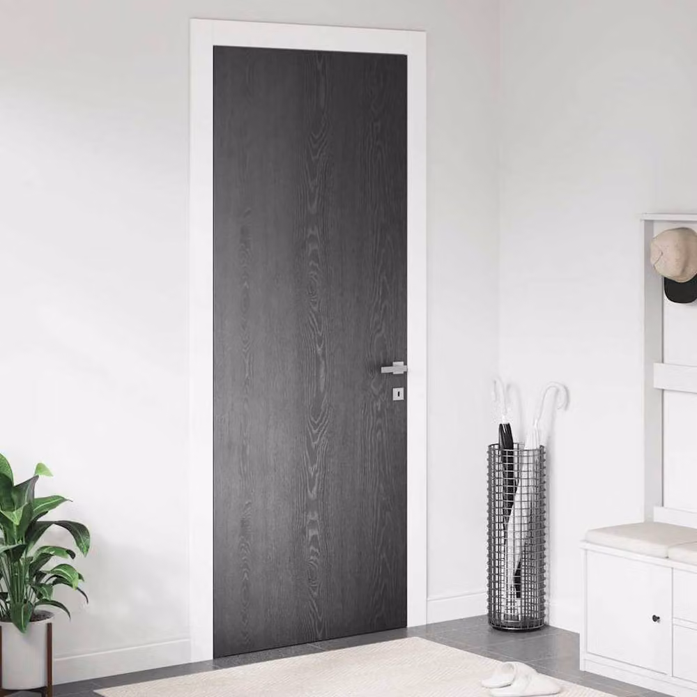 Berkfield Home Self-adhesive Dark Wood PVC Furniture Film, 2 Pack, Black, W: 500 cm, H: 90 cm – 2