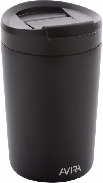 Avira Alya Black Stainless Steel Tumbler, 300 ml
