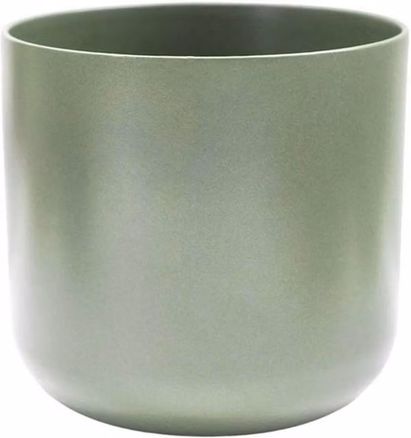 Lemon Pavilion Furniture and Decor Lisbon Ceramic Round Tabletop Planter, Green, W: 26 cm, D: 26 cm, H: 26 cm – 1