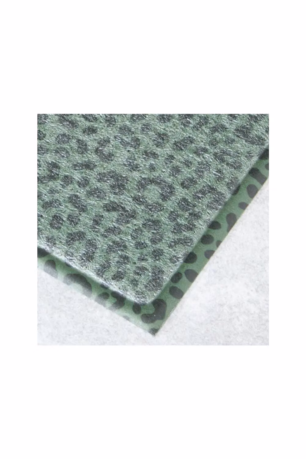 Artsy Mats Green Leopard Doormat, W/D/H: 70 x 40 cm – 2
