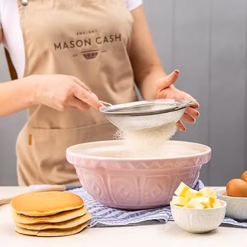 Mason Cash Pink Ceramic Mixing Bowl with 2.7 Litre Capacity and 26cm Diameter – 2