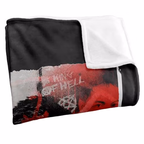 LOGOVISION Supernatural Dean Winchester Demon Silky Touch Super Soft Fleece Throw Blanket, Multicolour, W: 91 cm, D: 147 cm – 2