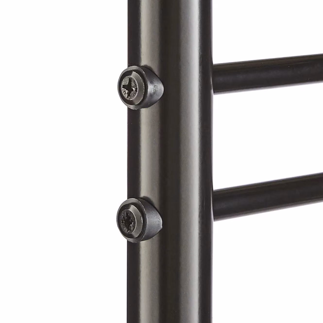 House of Home Metal Coat Stand with Shoe Rack and Umbrella Holder, Black – 4