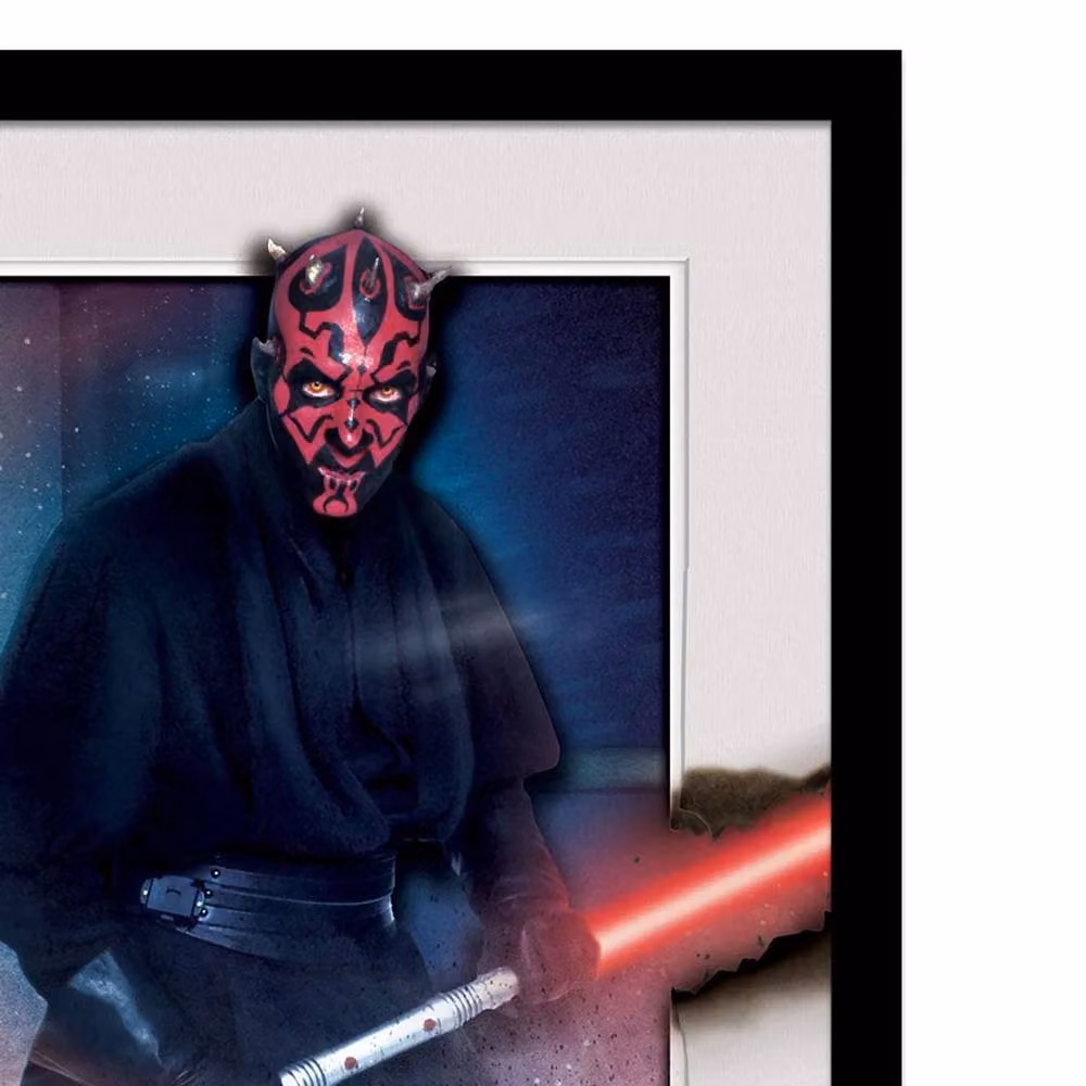 Star Wars Darth Maul Breakout Framed Multicolour Paper Poster – 2