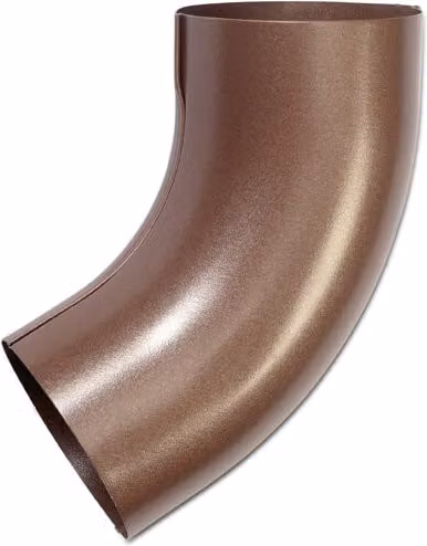 Galeco Steel Downpipe Bend 60 Degree 87mm Copper Effect