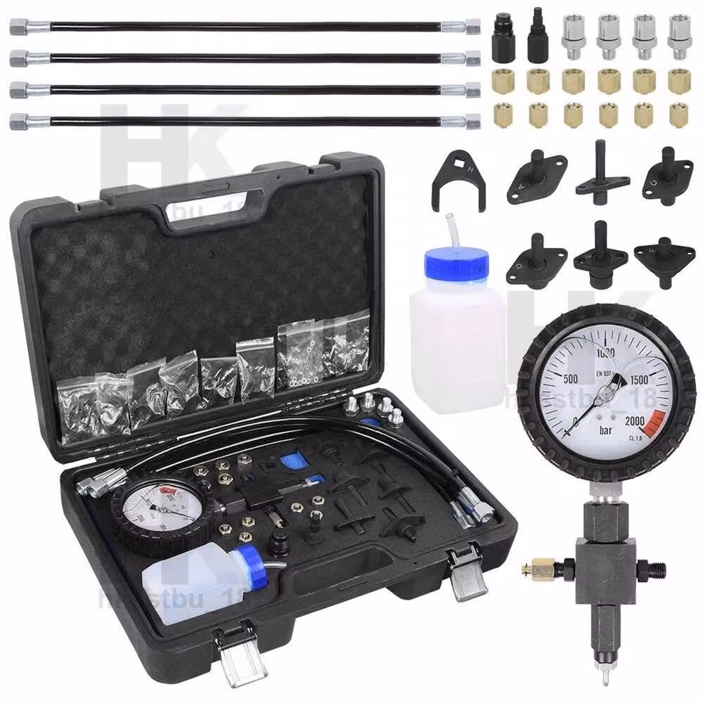 NESTLUNE Master Common Rail Diesel High Pressure Tester Kit in Black, W: 1000 mm, D: 400 mm – 3
