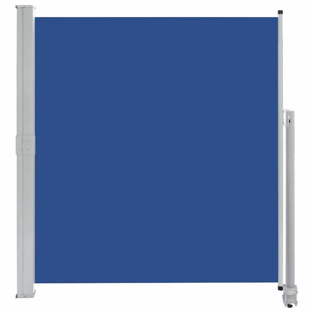 Berkfield Home Blue Retractable Side Awning with Manual Pull, W/D/H: 300 x 140 cm – 2