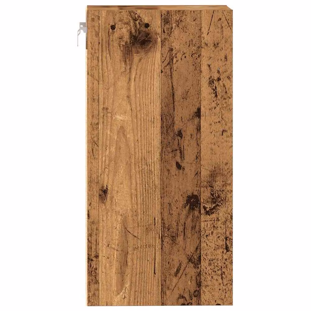 Berkfield Home Hanging Kitchen Cabinet in Old Wood Brown, W/D/H: 40 x 29.5 x 60 cm – 3