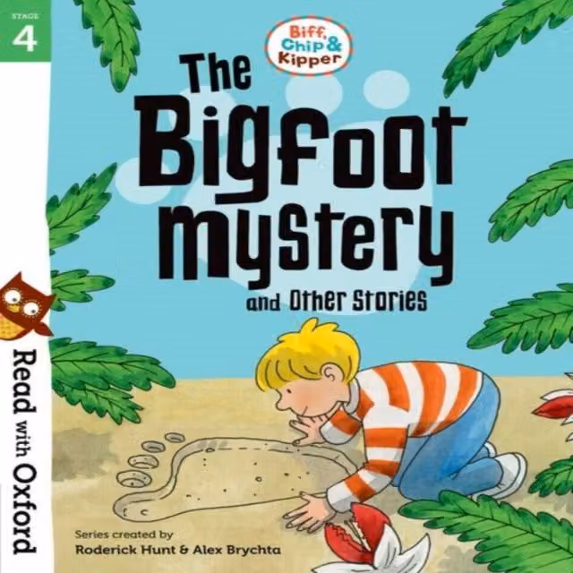 Oxford University Press Read with Oxford Stage 4 Biff, Chip & Kipper: Bigfoot Mystery Multicolour Paper Book