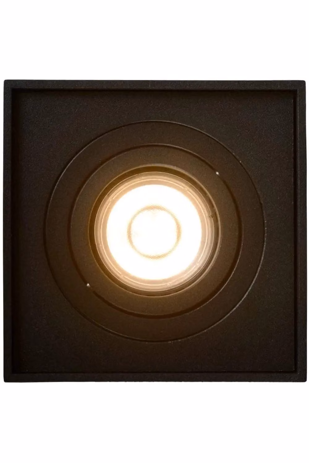 CGC Lighting Modern Black Square Surface Mount Adjustable Tilt GU10 Ceiling Spotlight – 7