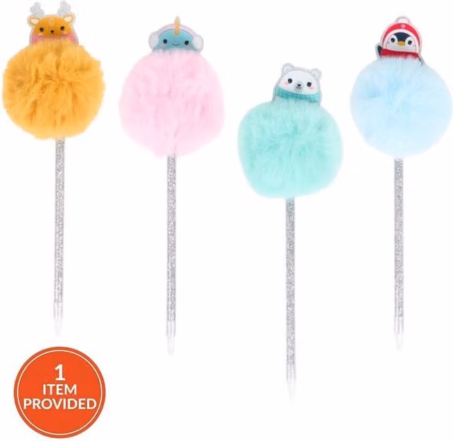 Crafty Club Multicolour Pom Pom Pen with Ink