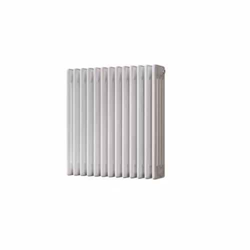 UK Radiators Alpha 4 Column Traditional Cast-Iron Style Radiator in White, W: 59.2 cm, H: 60 cm – 2