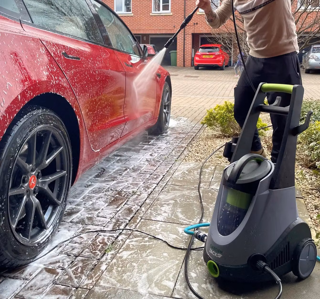 Gardenjack 3 in 1 Pressure Washer, Wet and Dry Vacuum Cleaner, Green – 5