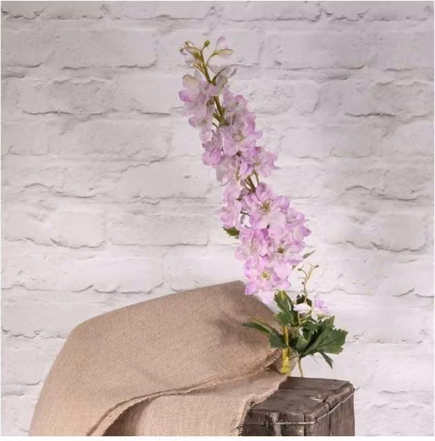 KDMD Cottage Garden Purple Delphinium Floral Decoration
