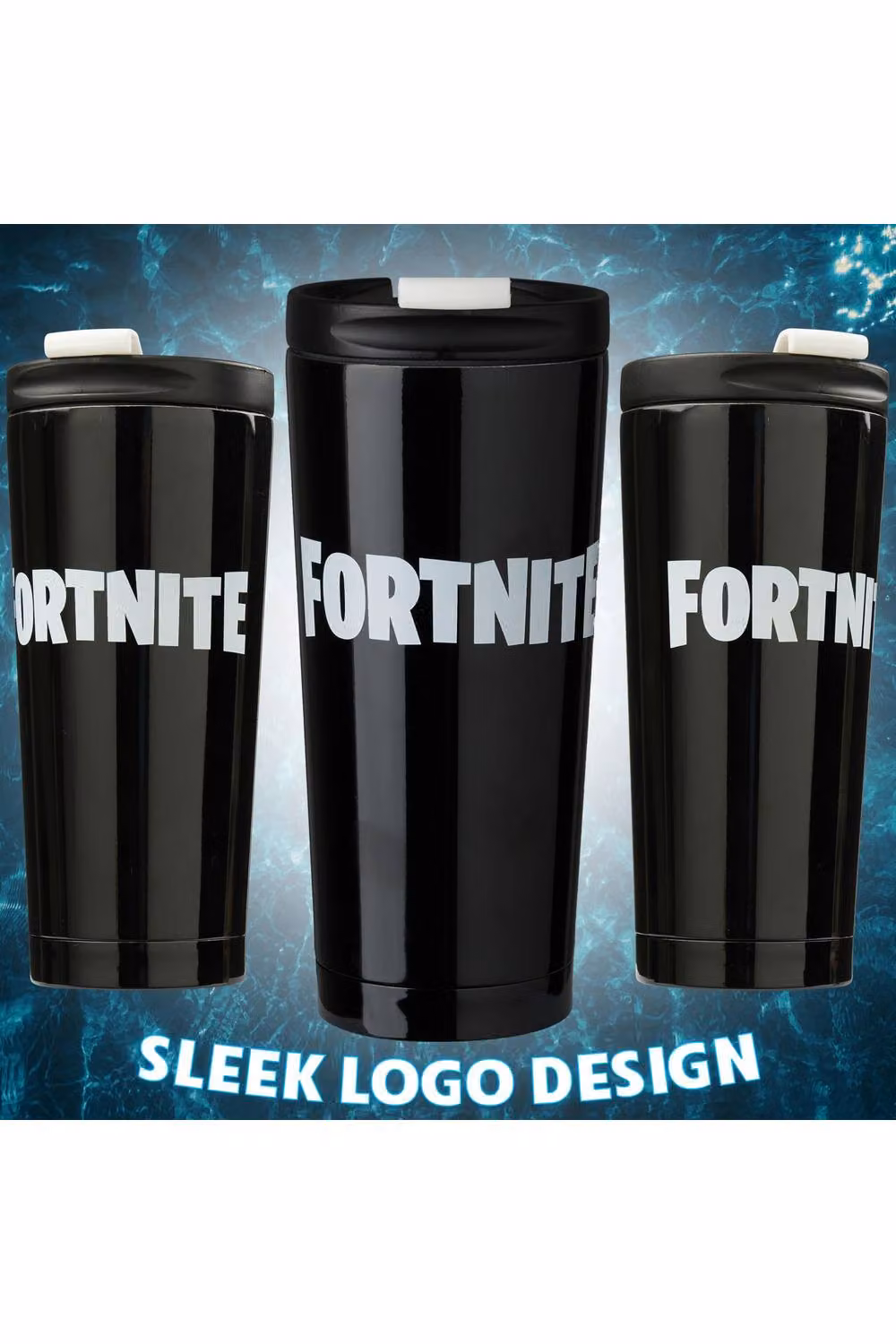Get Trend Fortnite Insulated Stainless Steel Tumbler, Black, 425 ml – 11