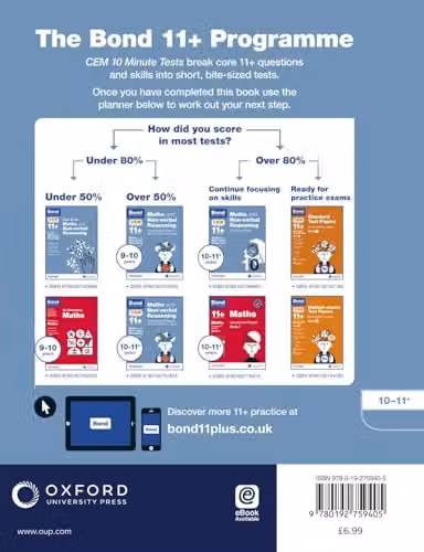 Bond 11+ CEM Maths Word Problems 10 Minute Tests for 10-11 Years – 3