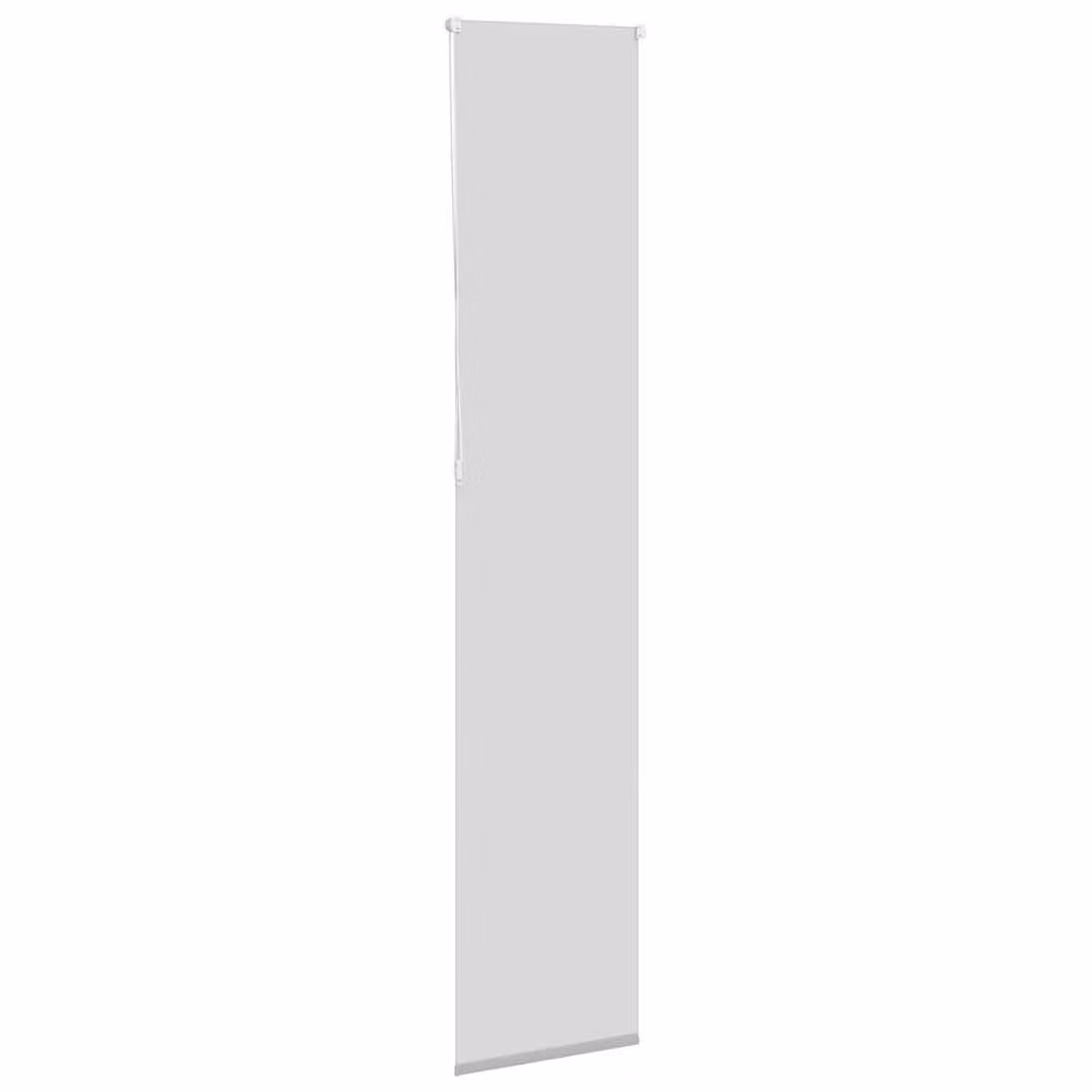 Berkfield Home Grey Blackout Roller Blind, Thermal Insulating Polyester Fabric, W: 120 cm, H: 230 cm