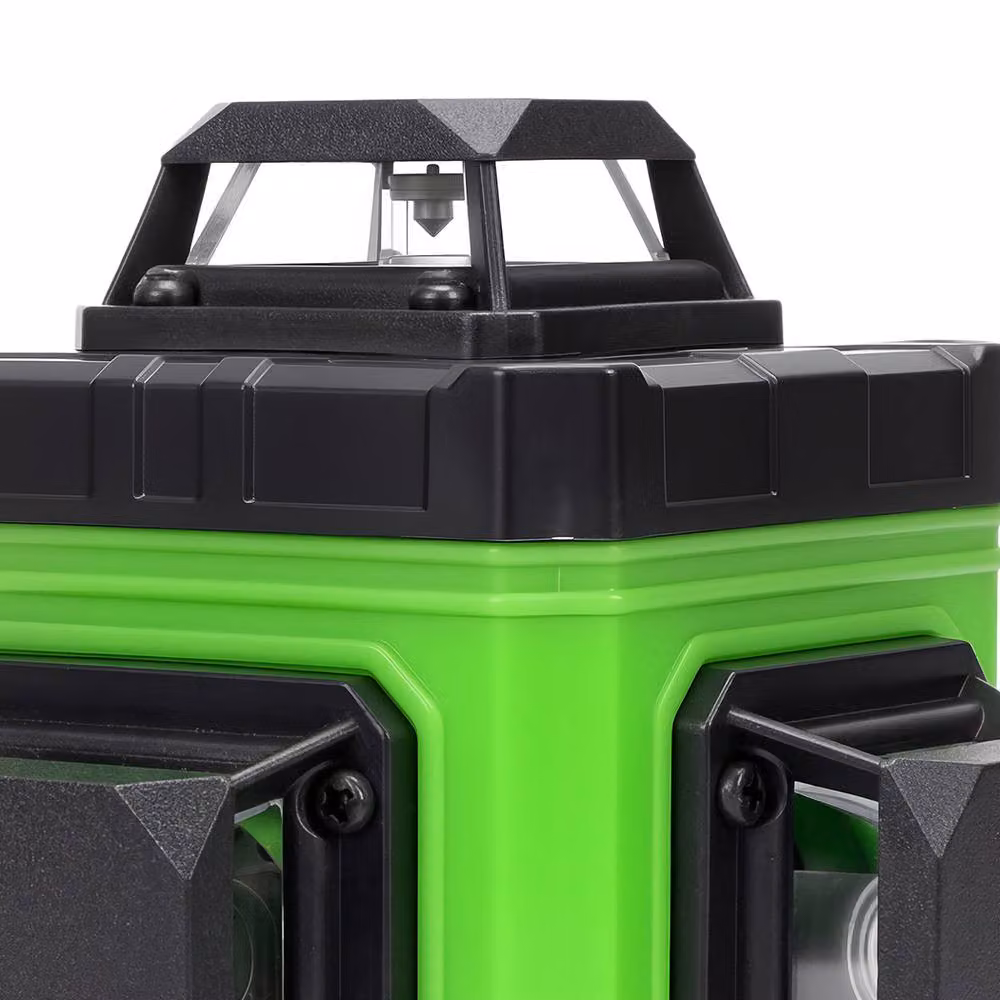 Traderight 16 Line 4D Green Cross Line Self Leveling Laser Level with Tripod, 2 x 2400mAh Rechargeable Batteries and Remote Control – 6