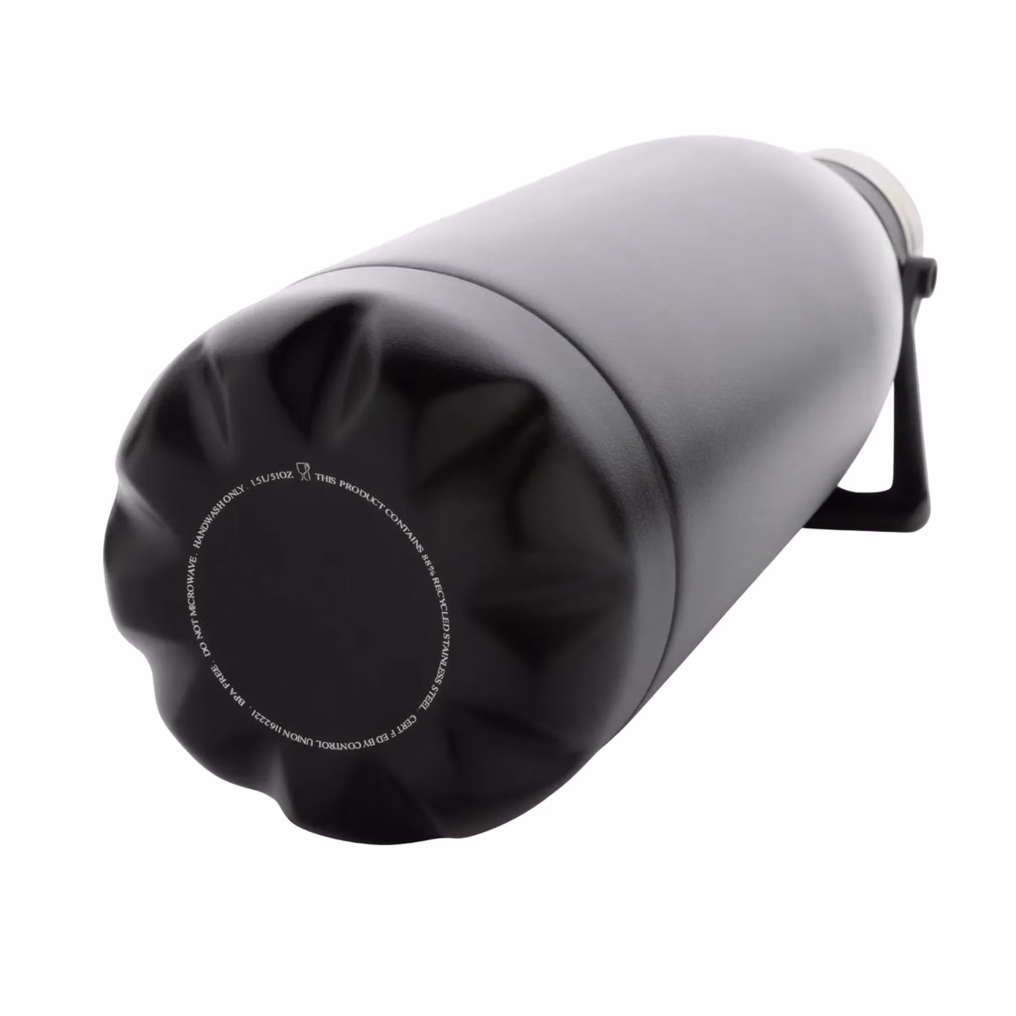 XD Design Stainless Steel Water Bottle, Black, 1.5 l – 3