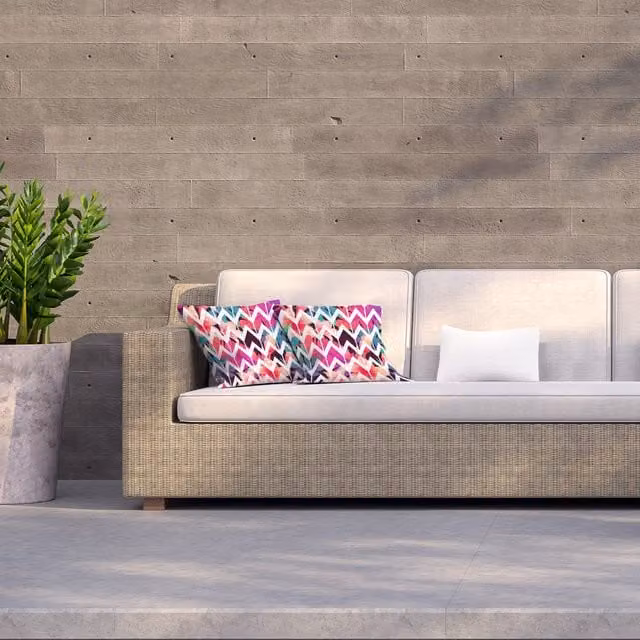 Benjamin Tate Design LTD Exotic Tropical Outdoor Square Cushion, Pink, W: 60 cm x D: 60 cm