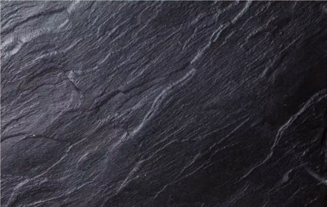 DEENZ Set of 4 Black Slate Tempered Glass Placemats and Dishwasher Safe Chopping Boards