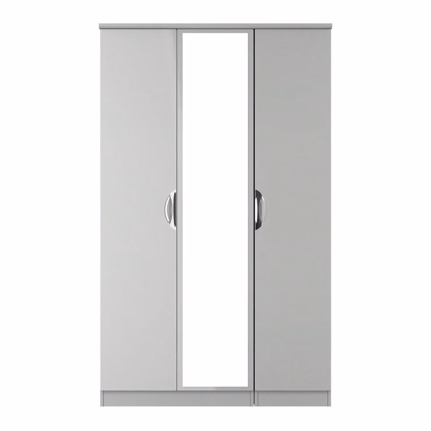 2 U Holborn Triple Mirror Wardrobe in Mid Grey – 2